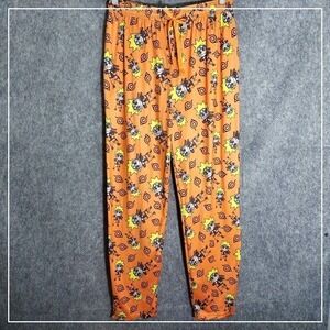 Naruto men Pajama Pant M Pull On Elastic Waist Package Drawstring Graphics Soft
